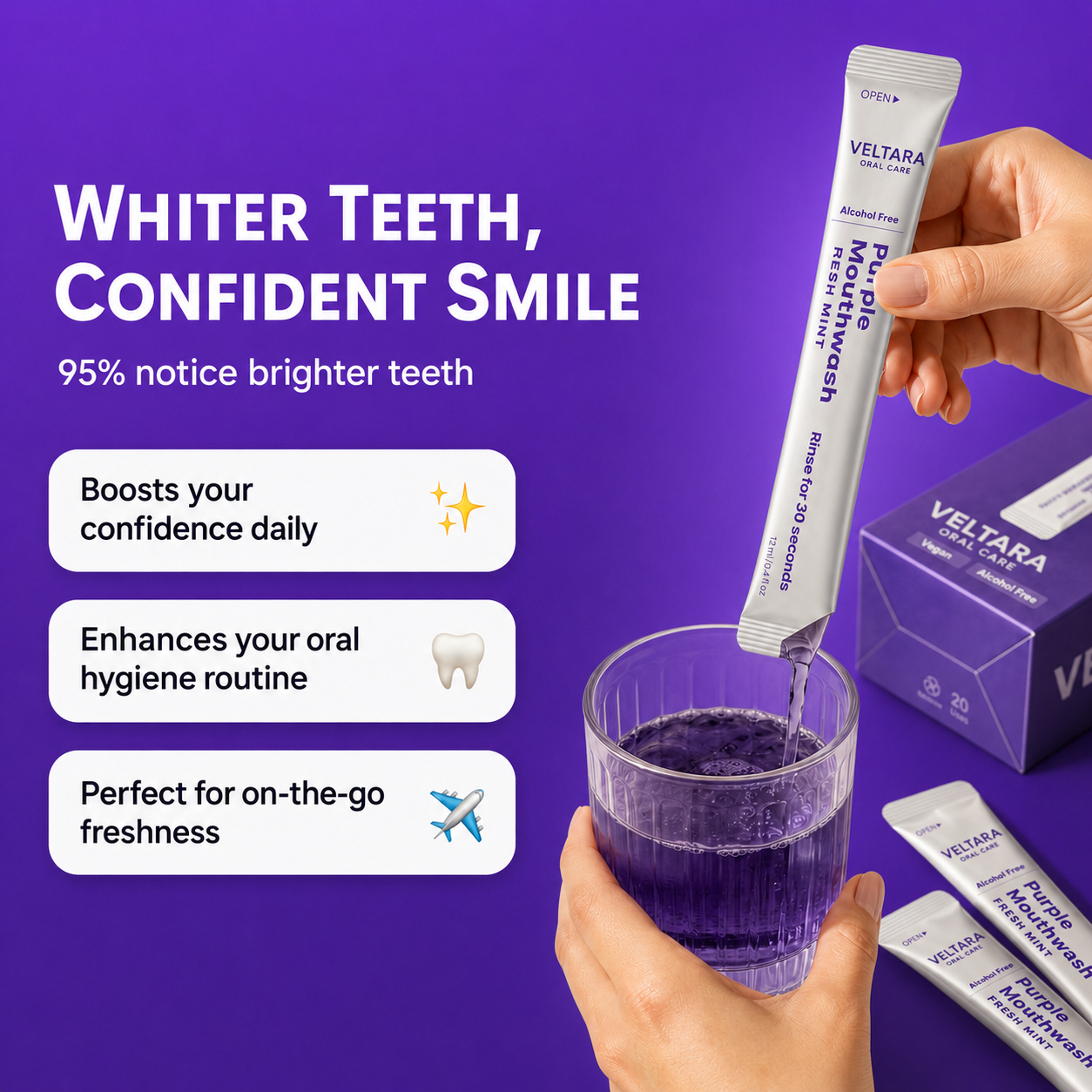 Veltara™ Purple Wouthwash