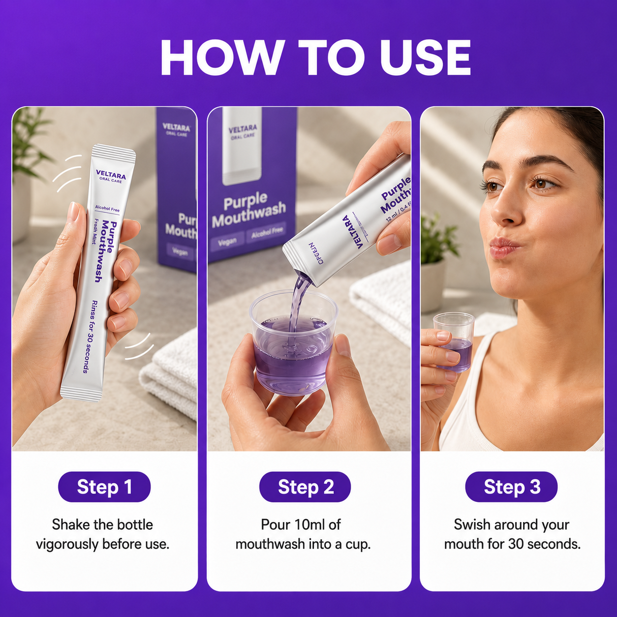 Veltara™ Purple Wouthwash