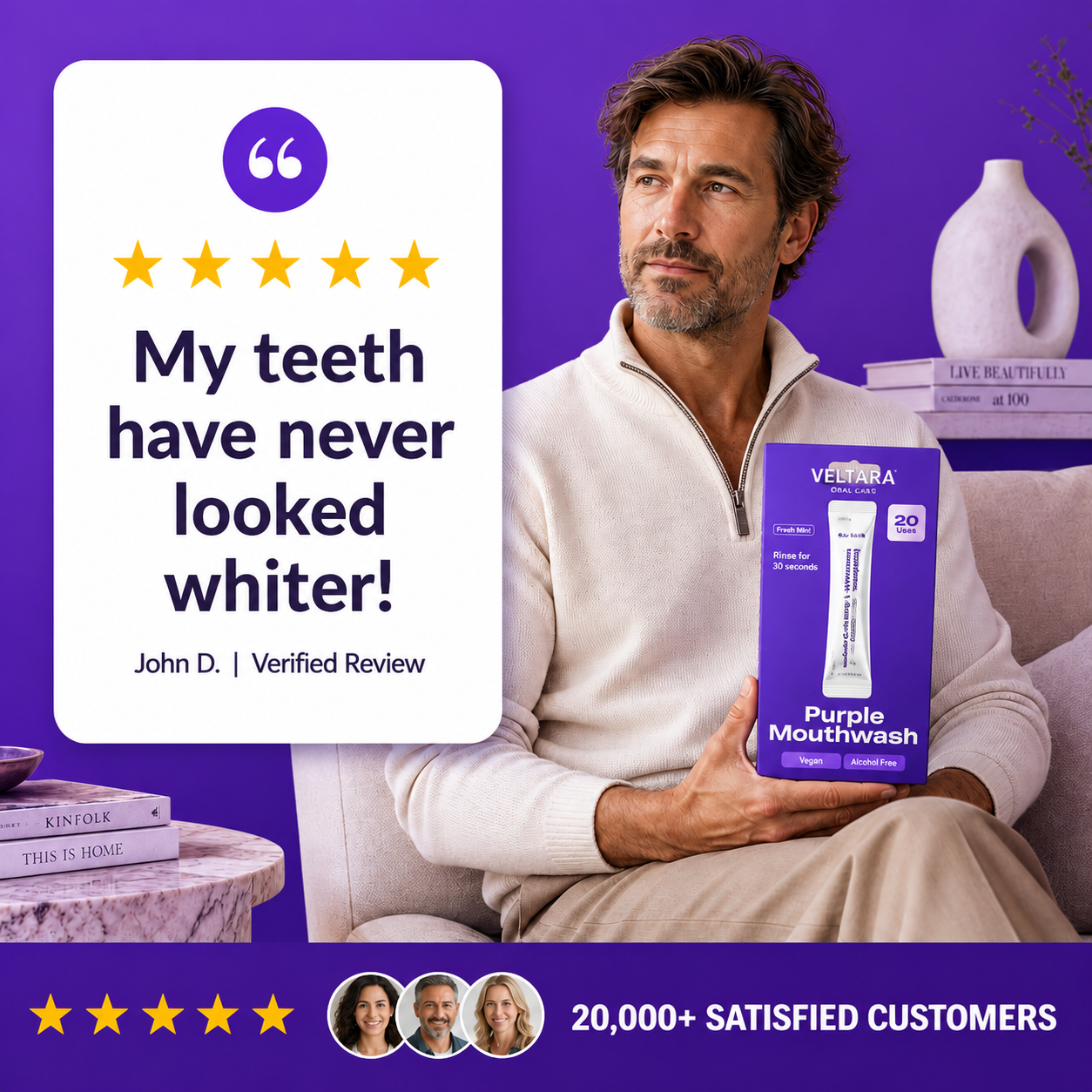 Veltara™ Purple Wouthwash