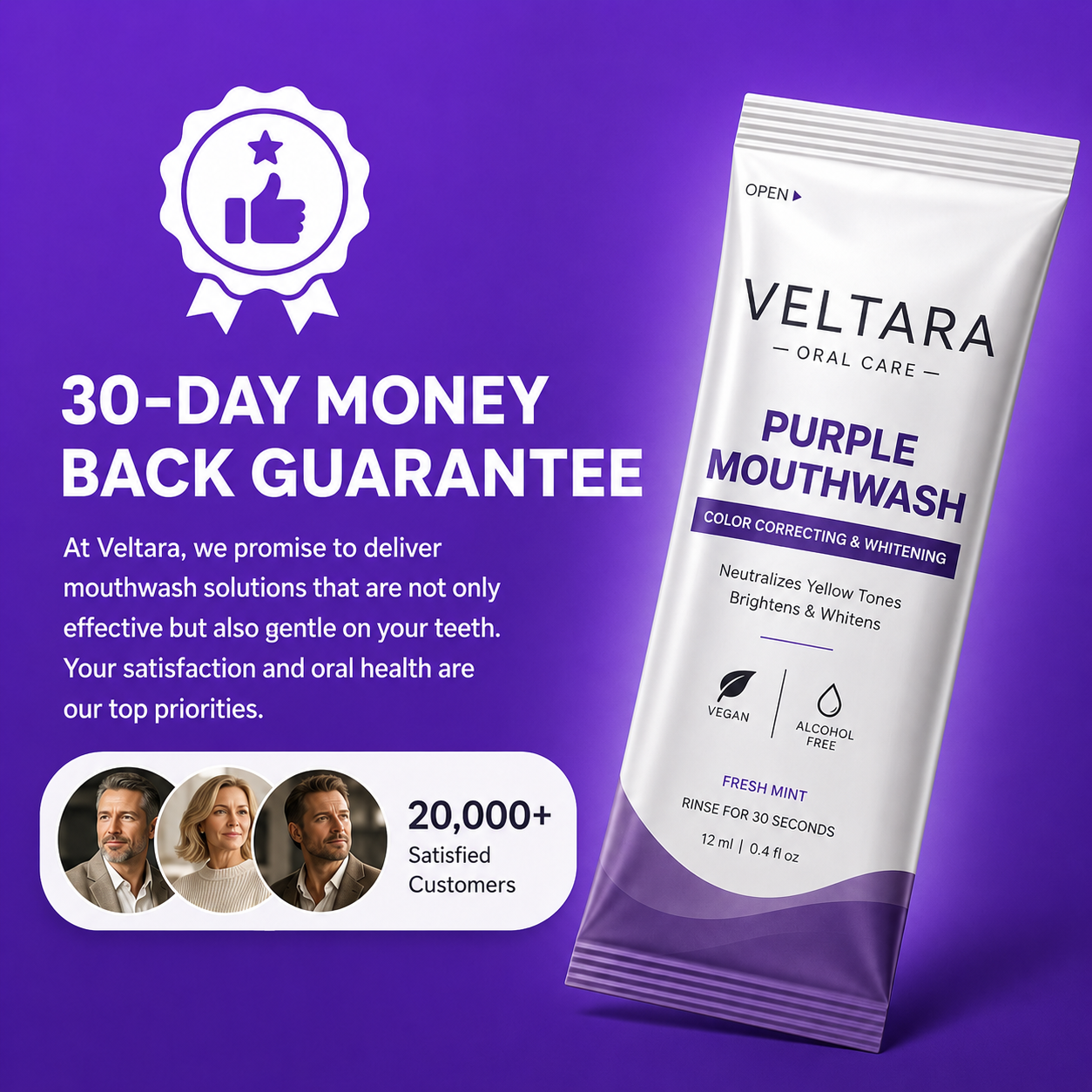 Veltara™ Purple Wouthwash